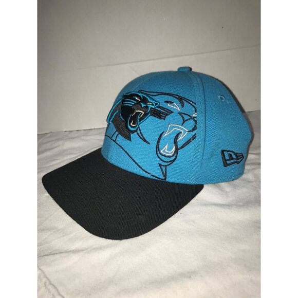 Carolina Panthers Men Blue/Black 39Thirty Fitted New Era Cap - Picture 2 of 6
